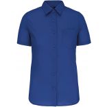 Chemise manches courtes femme Judith K548 - Light Royal Blue