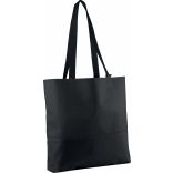Sac cabas porte documents KI0238 - Black / Black