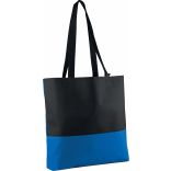 Sac cabas porte documents KI0238 - Royal Blue / Black