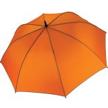 Parapluie de golf ouverture automatique KI2006 - Orange / Dark Grey
