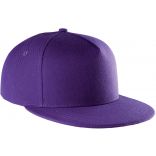 Casquette Snapback 5 panneaux KP129 - Purple-One Size