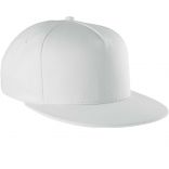 Casquette Snapback 5 panneaux KP129 - White-One Size