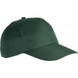 Casquette 5 panneaux polyester KP157 - Forest Green