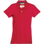 Polo homme Vintage manches courtes KV2200 - Vintage Red