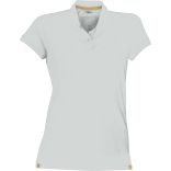 Polo femme Vintage manches courtes KV2201 - Vintage White