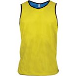 Chasuble réversible multisports PA042 - Fluorescent Yellow / Sporty Royal Blue