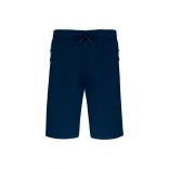 Bermuda molleton multisports adulte Sporty Navy - M