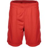 Short homme Basket-ball PA159 - Sporty Red