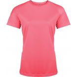 T-shirt femme manches courtes sport PA439 - Fluorescent Pink