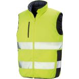 Bodywarmer de sécurité réversible R332X - Fluorescent Yellow / Navy