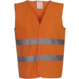 Gilet à 2 bandes haute visibilité HVW102 - Hi Vis Orange