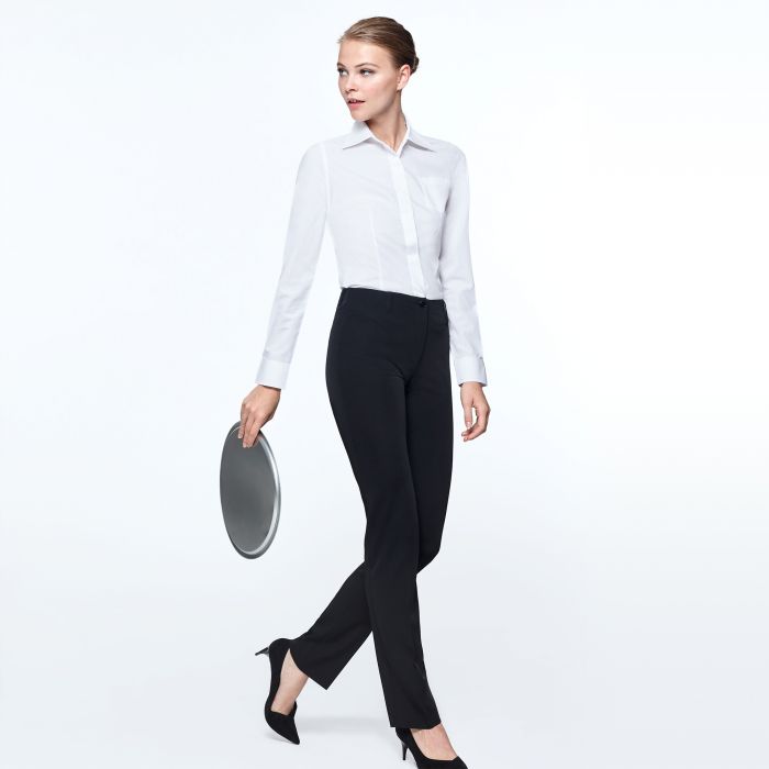 Pantalon noir femme serveuse deals