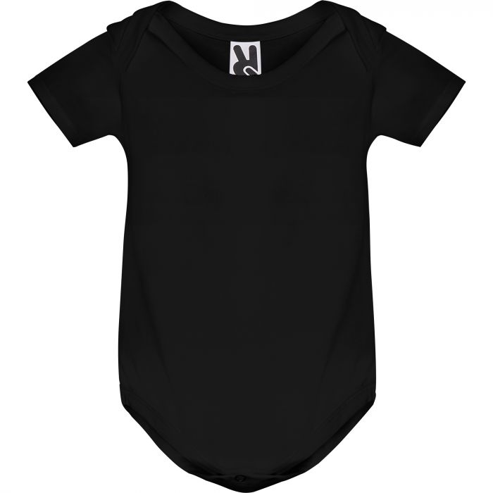 Body bebe manches courtes HONEY noir Body bebe personnalise Textile Direct
