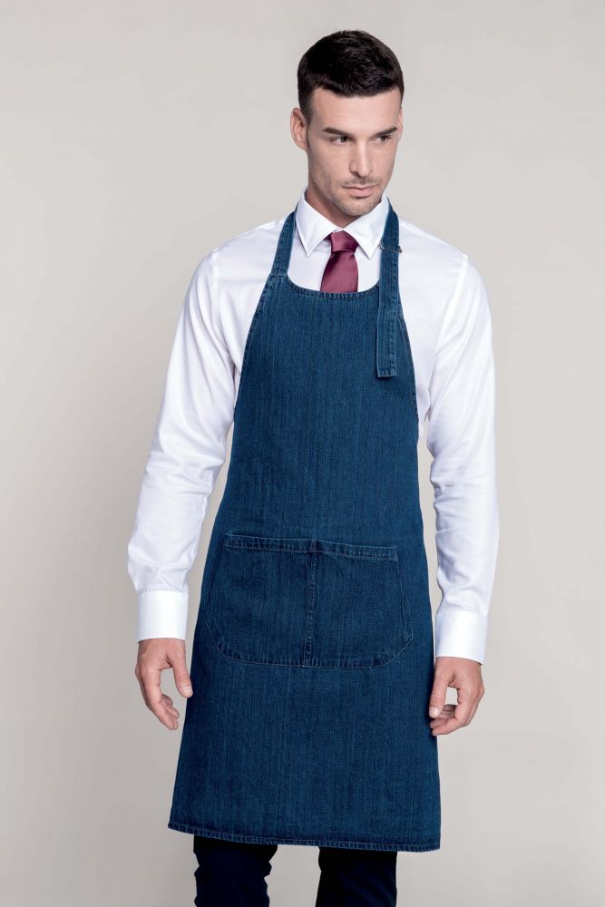 Tablier sommelier K885 White vente/impression textile