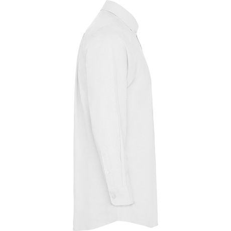 Chemise Homme Manches Longues Micro Motif Blanc Chemise Homme Manches Longues Micro Motif Blanc