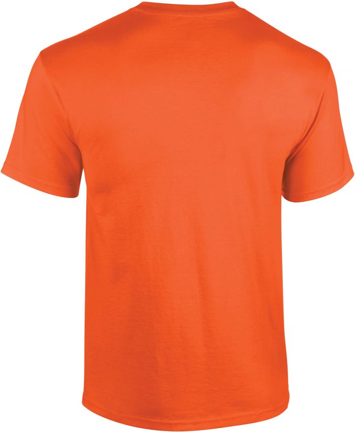 T shirt homme manches courtes Heavy Cotton 5000 Orange vente impression textile publicitaire Textile Direct