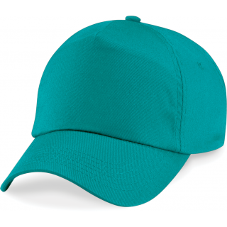 Casquette originale 5 panneaux B10 - Emerald personnalisable - Vue de face