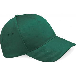 Casquette 5 panneaux Ultimate B15 - Bottle Green personnalisable - Vue de face
