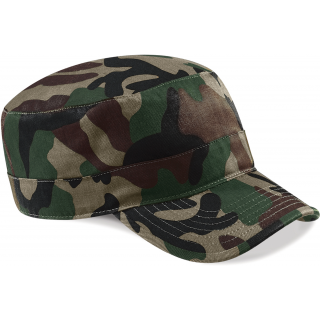 Casquette cubaine Camo B33 - Jungle Camo personnalisable - Vue de face