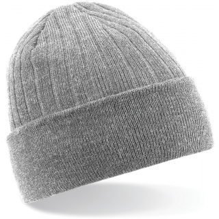 Bonnet Thinsulate™ B447 - Heather Grey personnalisable - Vue de face