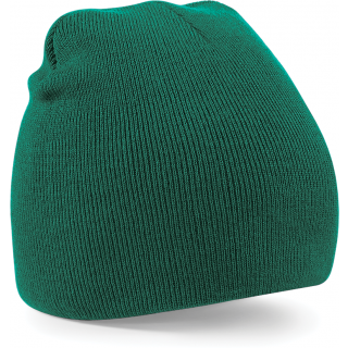 Bonnet Beanie original Pull-On B44 - Bottle Green personnalisable - Vue de face