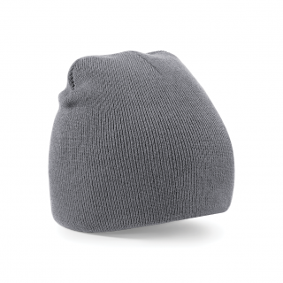 Bonnet Beanie original Pull-On B44 - Graphite Grey personnalisable - Vue de face