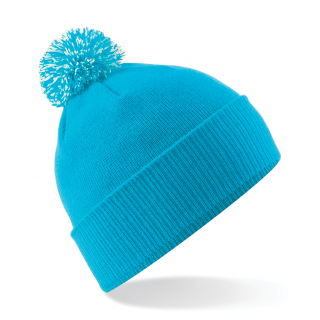 Bonnet Snowstar® B450 - Surf Blue / Off White personnalisable - Vue de face