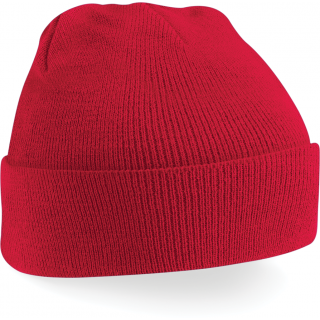 Bonnet Original à revers B45 - Classic Red personnalisable - Vue de face