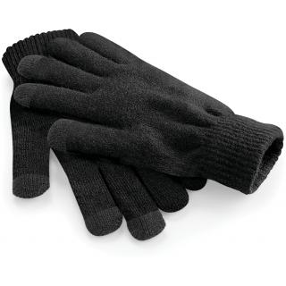 Gants pour écran tactile B490 - Black personnalisable - Vue de face