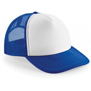 Casquette américaine Vintage B645 - Bright Royal / White personnalisable - Vue de face
