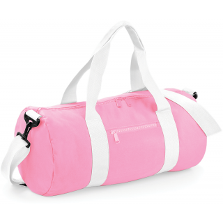 Sac baril original BG140 - Classic Pink / White personnalisable - Vue de face