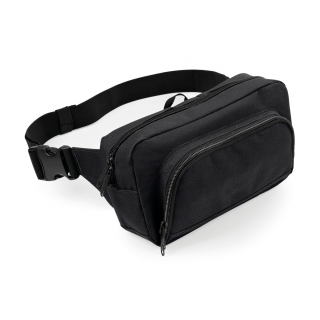 Sac banane organiseur BG53 - Black personnalisable - Vue de face