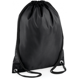 Gymsac Budget BG5 - Black personnalisable - Vue de face