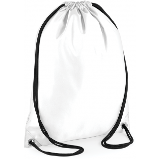 Gymsac Budget BG5 - White personnalisable - Vue de face