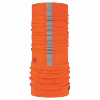 Tour de cou Polar BUF134913 - Solid Orange Fluor Reflective personnalisable - Vue de face