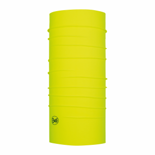 Tour de cou Original EcoStretch BUF134914 - Solid Yellow Fluor personnalisable - Vue de face