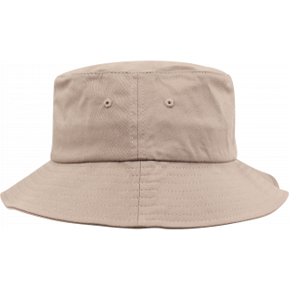 Bob Flexfit en coton FL5003 - KHAKI personnalisable - Vue de face