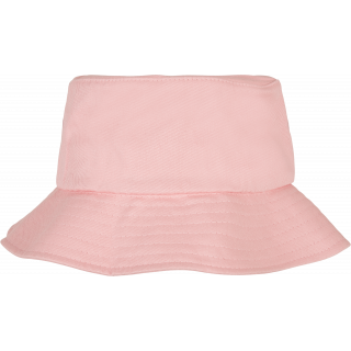 Bob Flexfit en coton FL5003 - Light Pink personnalisable - Vue de face