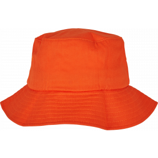Bob Flexfit en coton FL5003 - ORANGE personnalisable - Vue de face