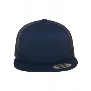 Casquette CLASSIC TRUCKER FL6006 - NAVY personnalisable - Vue de face