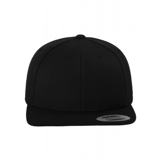 Casquette CLASSIC SNAPBACK FL6089M - BLACK / BLACK personnalisable - Vue de face
