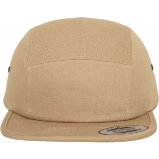 Casquette Classic Jockey FL7005 - KHAKI personnalisable - Vue de face