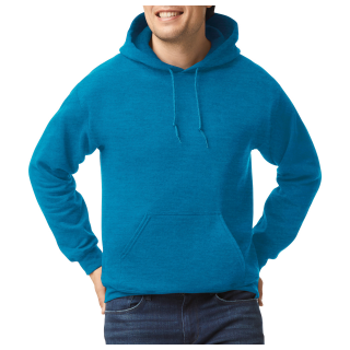 Sweat-shirt capuche Heavy Blend™ GI18500 - Antique Sapphire personnalisable - Vue de face