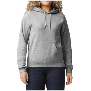 Sweat-shirt capuche Heavy Blend™ GI18500 - Sport Grey personnalisable - Vue de face