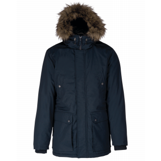Parka grand froid K621 - Navy personnalisable - Vue de face