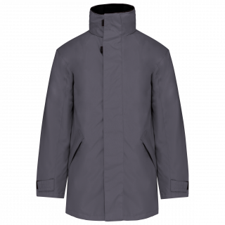 Parka doublure matelassée K677 - Convoy Grey personnalisable - Vue de face