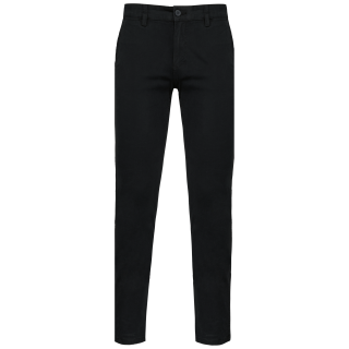 Pantalon chino homme K740 - Black personnalisable - Vue de face