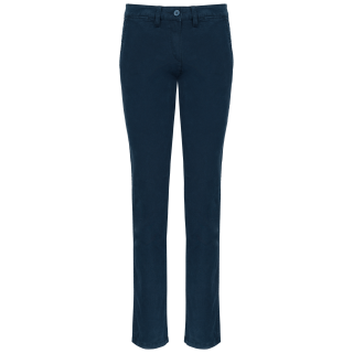 Pantalon chino femme K741 - Dark Navy personnalisable - Vue de face