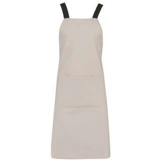 Tablier coton Bio K8002 - Angora personnalisable - Vue de face