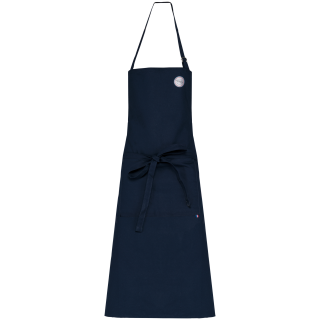 Tablier Origine France Garantie K8014 - Navy personnalisable - Vue de face